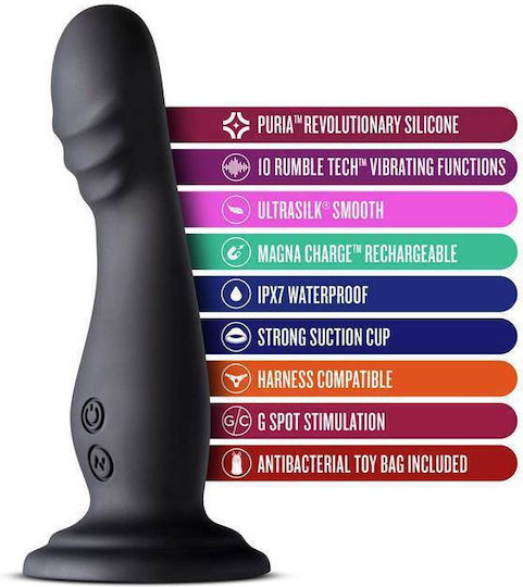 Blush Impressions Amsterdam Δονητής G-Spot Vibrator 17cm Μαύρος
