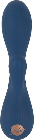 Julie Love Toys Mini Δονητής Rabbit Mini Rabbit Vibrator 15cm Blue
