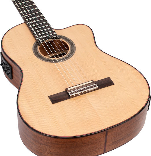 Valencia Elektro-Klassik Gitarre 4/4 VC704CE Natürlich