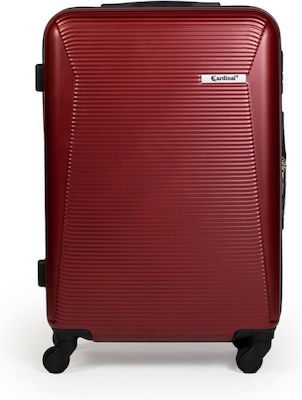 Cardinal 2009 Travel Suitcases Hard Burgundy with 4 Wheels Set 2pcs