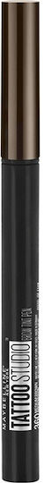 Maybelline Tattoo Brow Στυλό για Φρύδια 130 Deep Brown 6gr