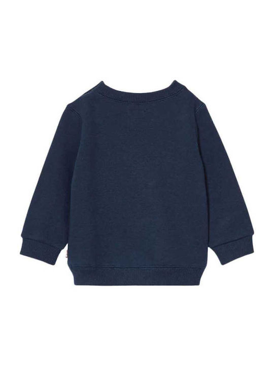 Levi's Kids Sweatshirt Navy Blue Batwing Crew