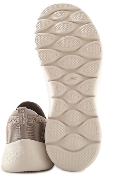 Go Walk Flex Γυναικεία Slip-On Γκρι