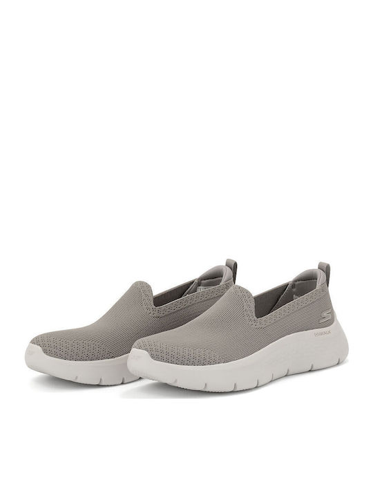 Go Walk Flex Γυναικεία Slip-On Γκρι
