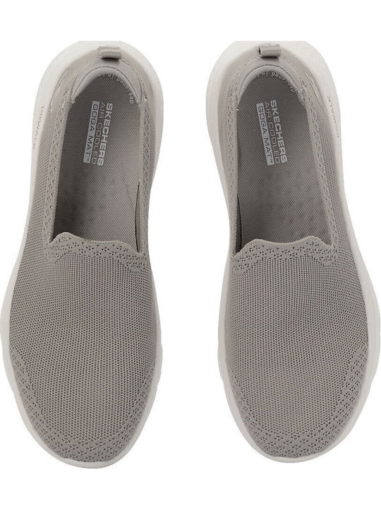 Go Walk Flex Γυναικεία Slip-On Γκρι