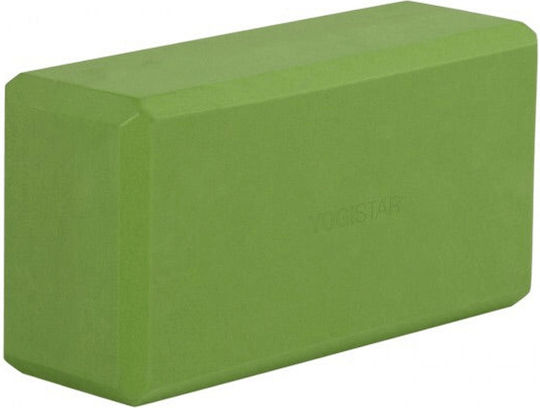 Yogistar Basic Yoga Blocks Green 22x11x7cm