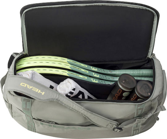Head Medium Duffle Tennis Light Τσάντα Πλάτης Τένις 4 Ρακετών Πράσινη