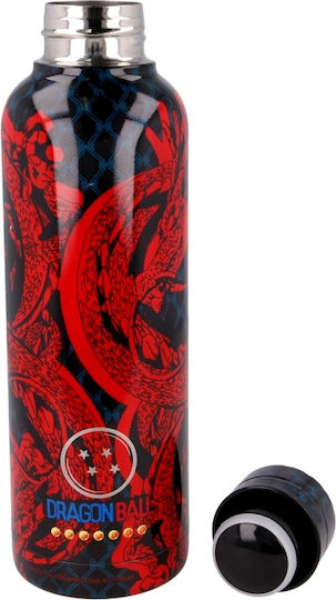 Stor Dragon Ball Kids Water Bottle Set from Aluminium Dragon Thermos Red 515ml