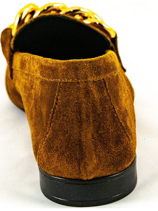 Women's Loafers in Brown Color