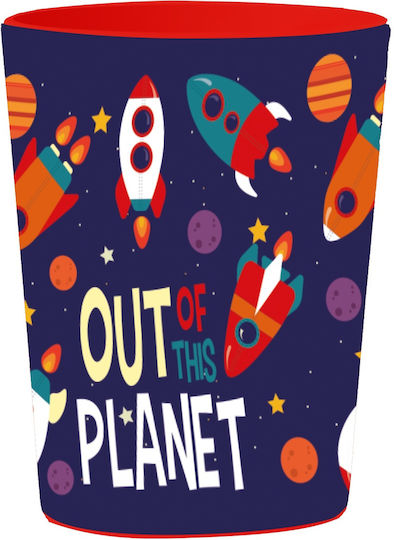 Kids Licensing Σετ Φαγητού Out Of This Planet από Μελαμίνη Μπλε 3τμχ