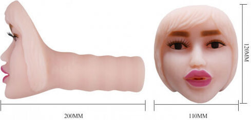 Baile Beauty Face Oral Sex Masturbator Mouth BM-009183