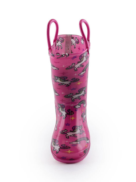 Kids Wellies Fuchsia
