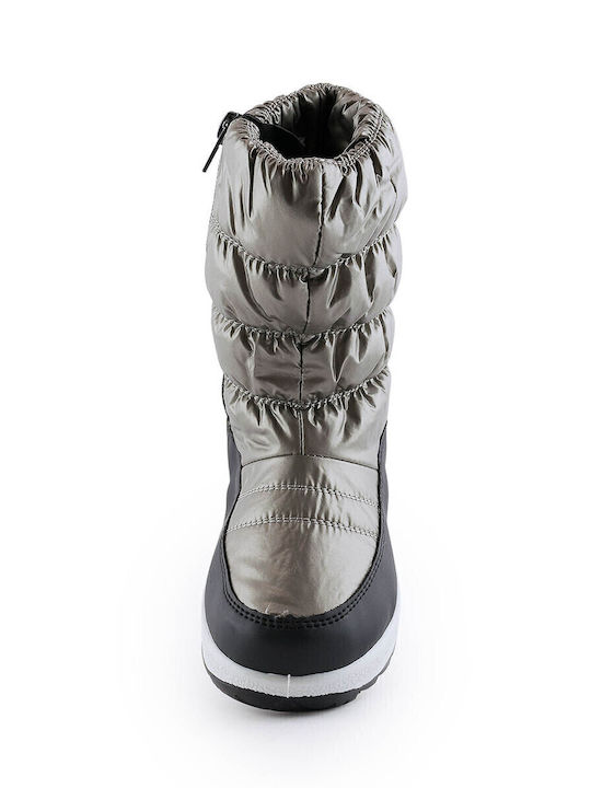 Kids Wellies Silver