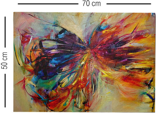 Homeplus Gemälde Ölgemälde auf Leinwand 70x50cm