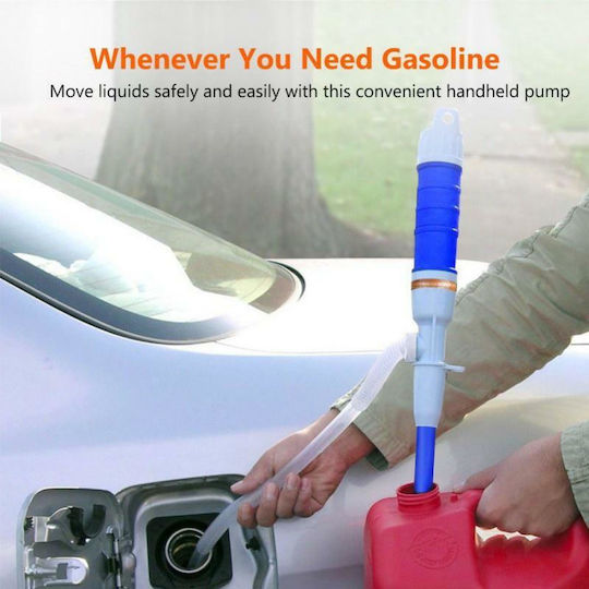 Plastic Battery Powered Oil & Water Pump Blue