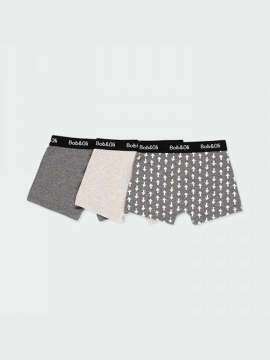 Boboli Kids Set with Boxers Gray 3pcs