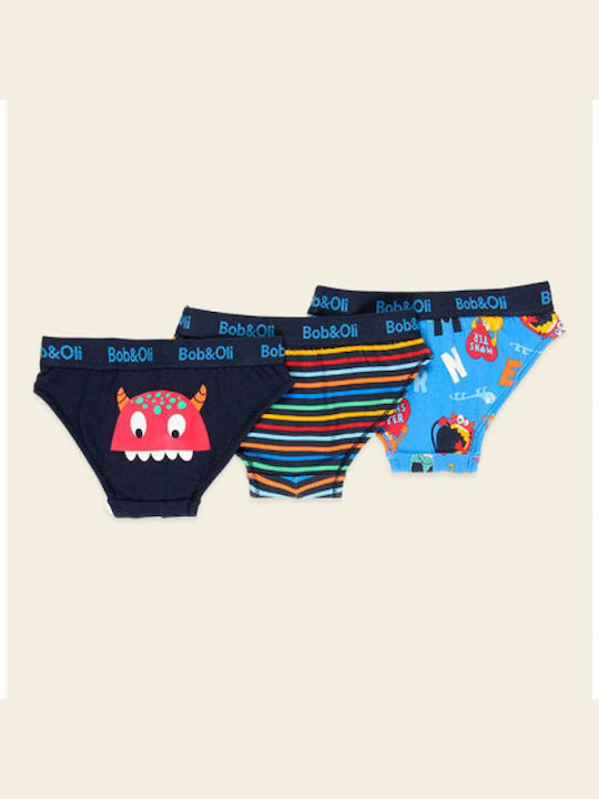 Boboli Kinder Set mit Slips Blau 3Stück