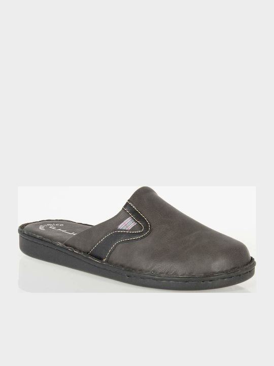Dias 13 Lederne Winterliche Herrenhausschuhe Gray