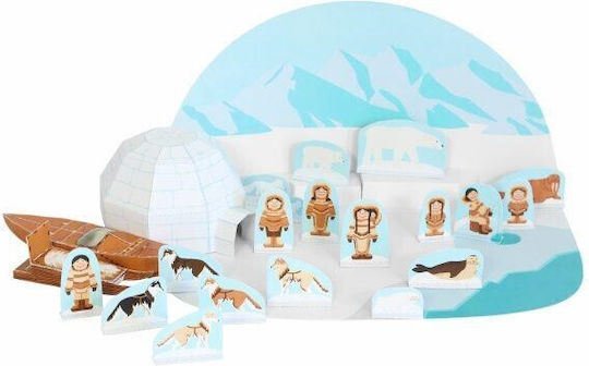 Pukaca Παιχνίδι Κατασκευών Χάρτινο Arctic για Παιδιά 6+ Ετών