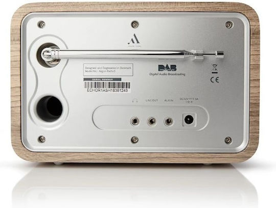 Argon Audio Radio 1 Επιτραπέζιο Ραδιόφωνο Ρεύματος DAB+ Ash