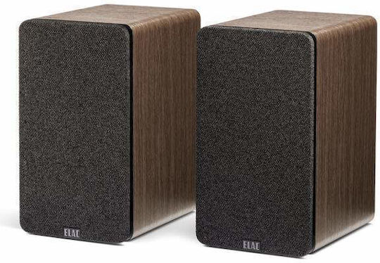 Elac DCB41 Αυτοενισχυόμενα Ηχεία με Bluetooth 50W (Ζεύγος) Καφέ