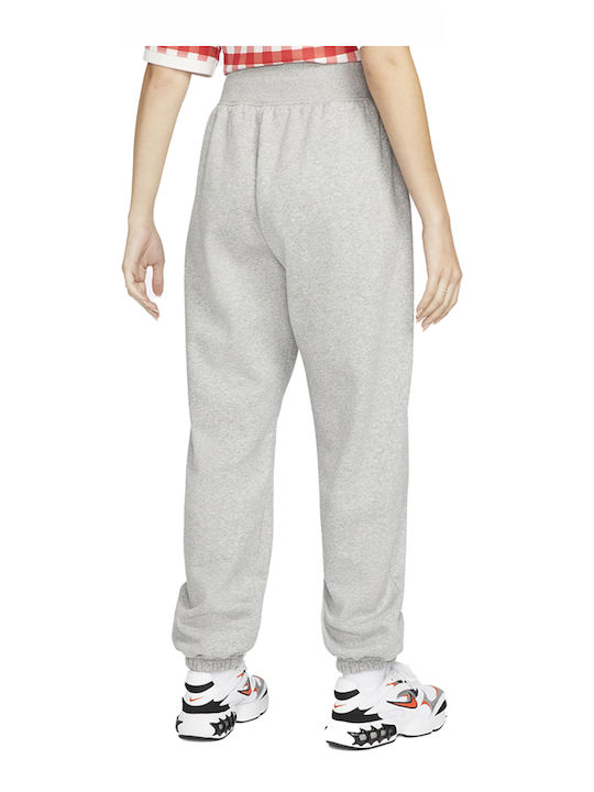 Nike Phoenix Women's Jogger Sweatpants Gray Fleece