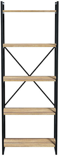 Bibliotecă Baker Maro 66x34x180 cm