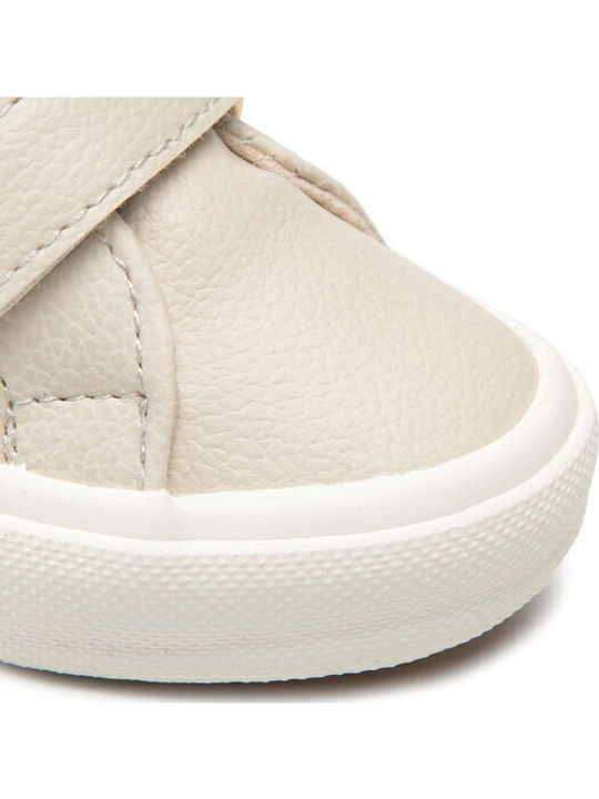 Kids Sneakers with Scratch Beige