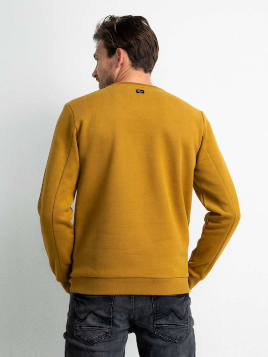 Petrol Industries Herren Sweatshirt Dark Gold