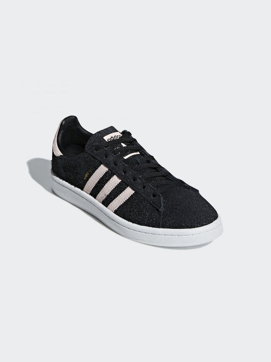 Adidas Campus Γυναικεία Sneakers Core Black / Icey Pink / Crystal White