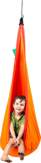 La Siesta Nest Hanging Fabric Swing for 3+ Years Orange