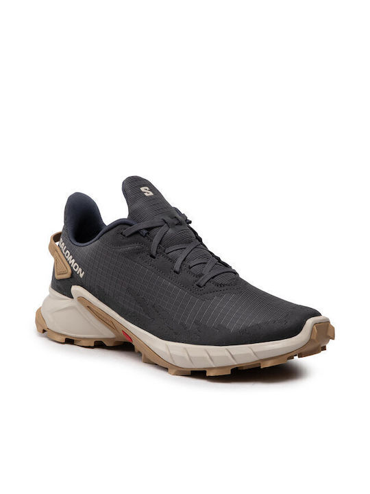 Salomon Alphacross 4 Ανδρικά Trail Ebony / Rainy Day / Phantom