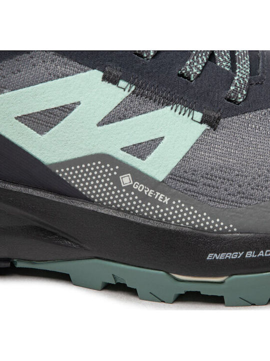 Salomon Outpulse Mid GTX Women's Hiking Waterproof Boots With Gore-Tex Membrane Ebony / Quiet Shade