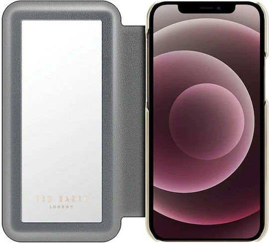 Ted Baker Book Δερματίνης Floral Grey (iPhone 14 Plus)