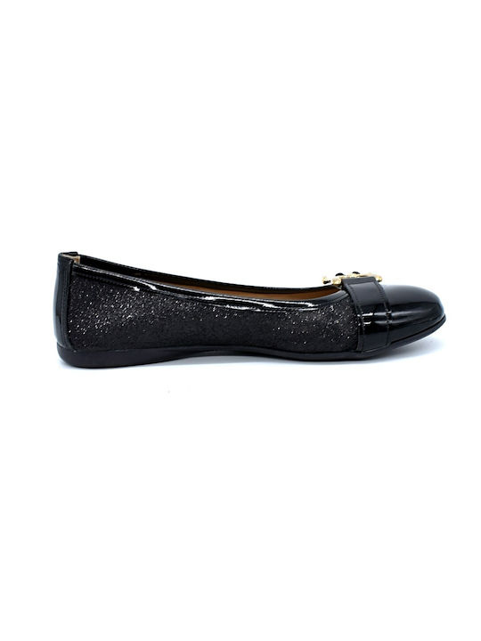 Bibelot Leather Anatomical Ballerinas p. 8 BLK Black