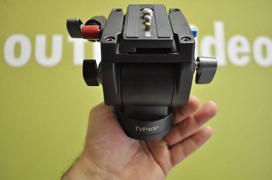 Photography & Video Monopod Made of Aluminum with Tripod Base with Hydraulic Head and 5kg Maximum Load