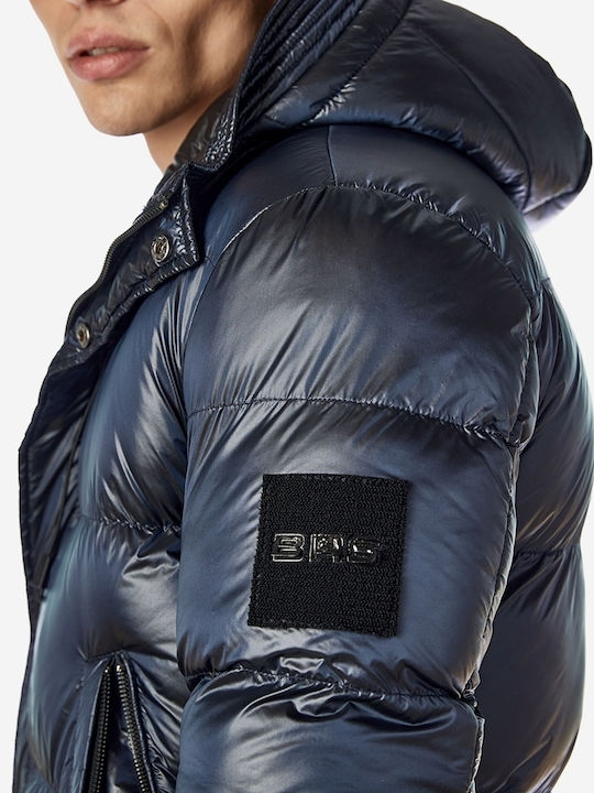 Winter Jacket Puffer Navy Blue