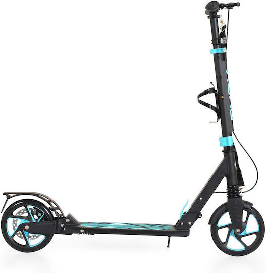 Byox Kids Scooter Foldable Plexus 2-Wheel for 8+ Years Black