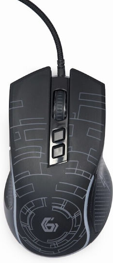Gembird MUSG-RGB-01 Gaming Mouse 3600 DPI Negru