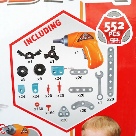 Blue Toys Plastic Construction Toy for Children 6+ years old+ Years