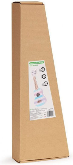 Ecotoys Ξύλινη Κιθάρα για 3+ Ετών