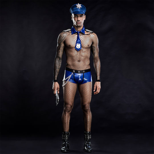 STD Sexy Policeman Uniform Blue/Black