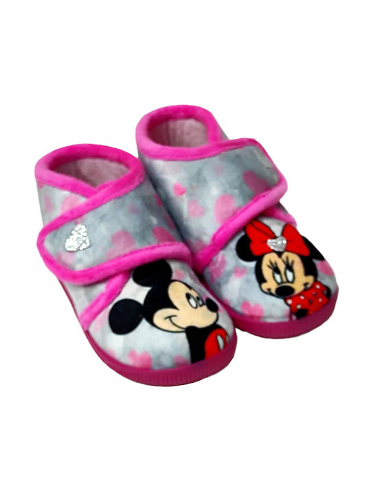 GIRL SLIPPER ZAK CV5001 GRAY (20-30)