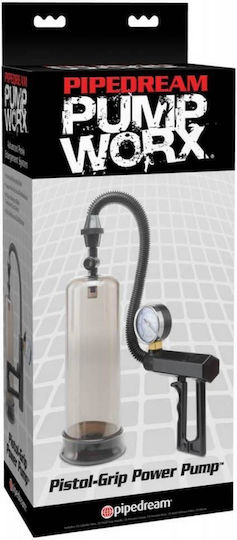 Pipedream Pump Worx Pistol-Grip Power Τρόμπα Πέους Μαύρη