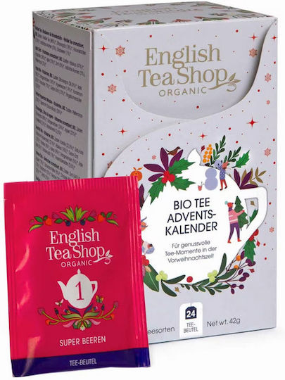 English Tea Shop Τσάι Advent Calendar Organic 24 Φακελάκια