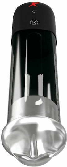 Pipedream PDX Elite Blowjob Penis-Pump mit Vibration Silber