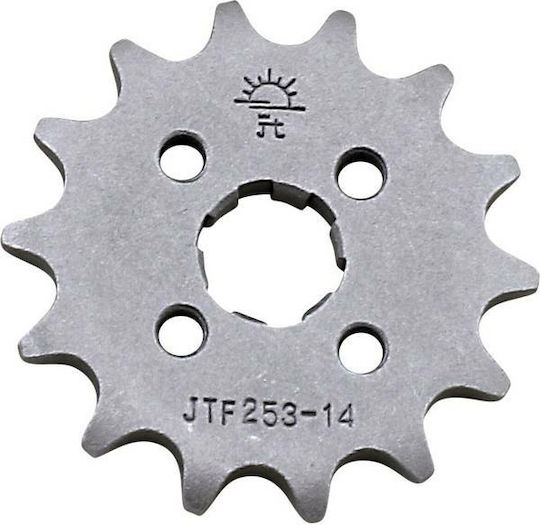 JT Sprockets Vorderes Ritzel 14 Zähne für Honda Innova 125 / CRF 110F