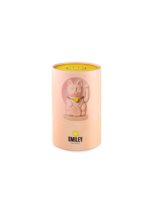 Donkey Διακοσμητική Γάτα από Πλαστικό Lucky Cat Smiley 8.5x10.5x15cm