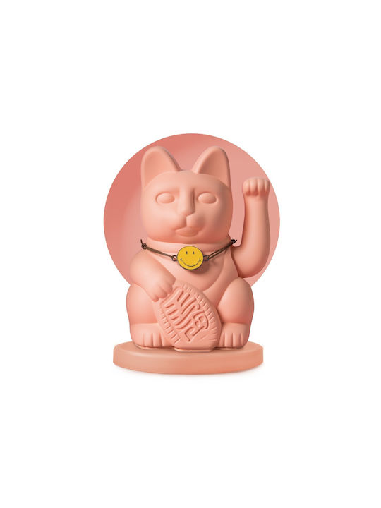 Donkey Διακοσμητική Γάτα από Πλαστικό Lucky Cat Smiley 8.5x10.5x15cm