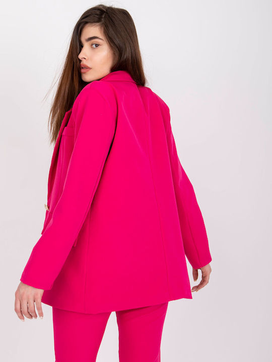 Italy Moda Dhj-ma-15556.22x Μακρύ Γυναικείο Σακάκι